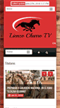 Mobile Screenshot of lienzocharrotv.com